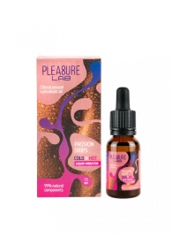 Жидкий вибратор Passion Drips Cold n Hot - 15 мл. - Pleasure Lab - купить с доставкой в Реутове