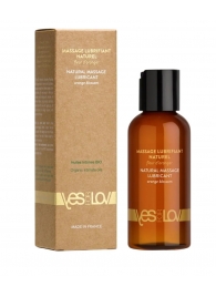 Натуральная массажная смазка Natural Lubricant Orange Blossom - 100 мл. - YESforLOV - купить с доставкой в Реутове