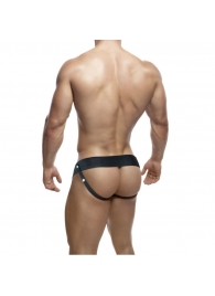 Телесный фаллопротез на черных эластичных ремнях 7 Inch Hollow Strap On - 17 см. - Blush Novelties - купить с доставкой в Реутове