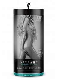 Мастурбатор-вагина с вибрацией Soft   Wet Natasha Realistic Beige Masturbator - Blush Novelties - в Реутове купить с доставкой