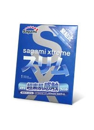 Презерватив Sagami Xtreme FEEL FIT 3D - 1 шт. - Sagami - купить с доставкой в Реутове