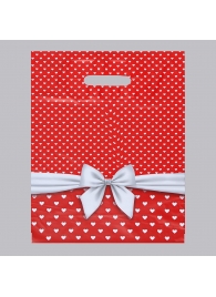 Пакет «Скарлетт» с вырубной ручкой (30х38 см) - Сима-Ленд - купить с доставкой в Реутове