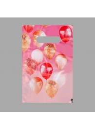 Пакет «Праздничные шары» с вырубной ручкой (20х30 см) - UPAK LAND - купить с доставкой в Реутове