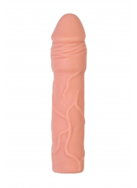 Телесная удлиняющая насадка с подхватом - 19 см. - ToyFa - в Реутове купить с доставкой