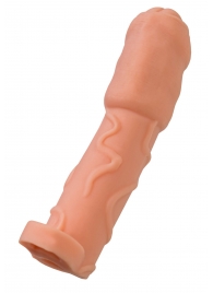 Телесная удлиняющая насадка - 16 см. - ToyFa - в Реутове купить с доставкой
