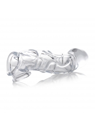 Прозрачная насадка для увеличения члена 2 Inch Clear Extender Sleeve - XR Brands - в Реутове купить с доставкой