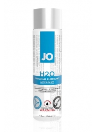 Возбуждающий лубрикант на водной основе JO Personal Lubricant H2O Warming - 120 мл. - System JO - купить с доставкой в Реутове