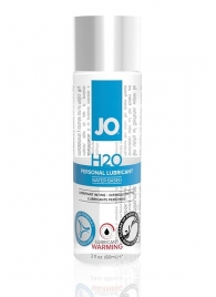 Возбуждающий лубрикант на водной основе JO Personal Lubricant H2O Warming - 60 мл. - System JO - купить с доставкой в Реутове