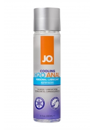 Анальный охлаждающий и обезболивающий лубрикант на водной основе JO Anal H2O COOLING - 120 мл. - System JO - купить с доставкой в Реутове