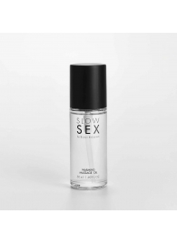 Съедобное cогревающее массажное масло Slow Sex - 50 мл. - Bijoux Indiscrets - купить с доставкой в Реутове