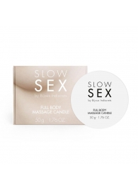 Массажная свеча для всего тела Slow Sex - 50 гр. - Bijoux Indiscrets - купить с доставкой в Реутове