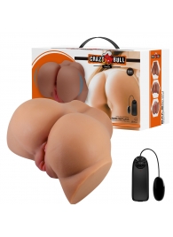 Карамельный мастурбатор-полуторс Emilia с вибрацией - Baile - в Реутове купить с доставкой