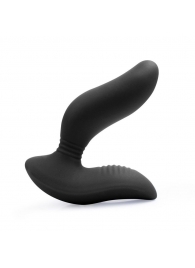 Черный вибромассажер простаты 3,5’’ Curve P-spot Massager - 12 см. - Erokay - в Реутове купить с доставкой