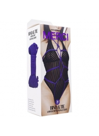 Фиолетовая верёвка для связывания и фиксации Bind Tie - 9,14 м. - Doc Johnson - купить с доставкой в Реутове