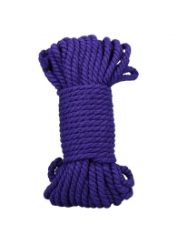 Фиолетовая верёвка для связывания и фиксации Bind Tie - 15,24 м. - Doc Johnson - купить с доставкой в Реутове