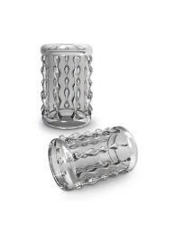 Прозрачная насадка с бороздками STAY HARD COCK SLEEVE 04 CLEAR - Blush Novelties - в Реутове купить с доставкой