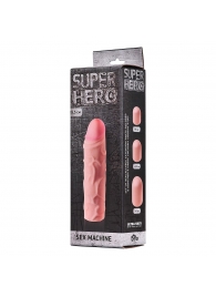Фаллоудлинитель SUPER HERO Sex Machine - 15,5 см. - Lola Games - в Реутове купить с доставкой
