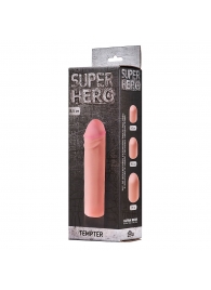 Фаллоудлинитель SUPER HERO Tempter - 16 см. - Lola Games - в Реутове купить с доставкой