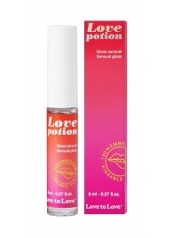 Возбуждающий блеск для губ Love Potion - 8 мл. - Love to Love - купить с доставкой в Реутове