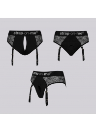 Трусики для фиксации насадок Strap-on-me Harness Lingerie Diva XS - Strap-on-me - купить с доставкой в Реутове