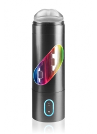 Перезаряжаемый мастурбатор-ротик Extreme Toyz Rechargeable Roto-Bator Mouth - Pipedream - в Реутове купить с доставкой