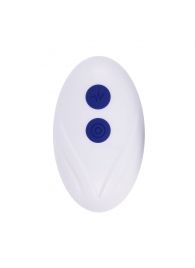 Синее эрекционное виброкольцо с клиторальной подушечкой и пультом ДУ Adjustable Fun Ring - Zero Tolerance - в Реутове купить с доставкой