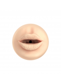Телесный мастурбатор-ротик Feel Stroker Mouth - Kiiroo - в Реутове купить с доставкой