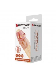 Реалистичная насадка на пенис Oscar - Baile - в Реутове купить с доставкой