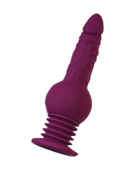 Фиолетовая мини-машина для секса Striker с пультом ДУ - 23,5 см. - ToyFa - купить с доставкой в Реутове