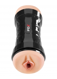 Двусторонний мастурбатор в колбе Super Flip-A-Pussy Over - Pipedream - в Реутове купить с доставкой