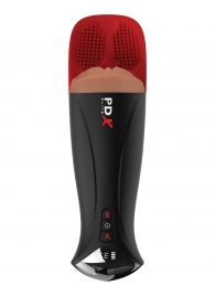 Мастурбатор-вагина в колбе с вибрацией Fuck-O-Matic Pro XL - Pipedream - в Реутове купить с доставкой