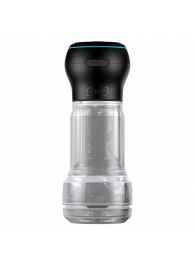 Набор PowerBlow   Feel Pocket Stroker Crystal: мастурбатор и интерактивная насадка - Kiiroo - в Реутове купить с доставкой