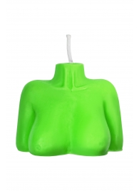 Зеленая сувенирная свеча «Женский силуэт» - Pecado - купить с доставкой в Реутове