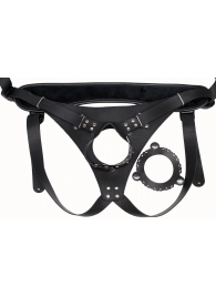 Пояс Hard Brutal для больших насадок - LOVETOY (А-Полимер) - купить с доставкой в Реутове