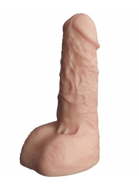 Телесный фаллоудлинитель с мошонкой Cock Next - 17 см. - LOVETOY (А-Полимер) - в Реутове купить с доставкой