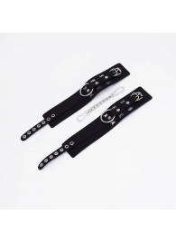 Черные кожаные оковы Sex - Crazy Handmade - купить с доставкой в Реутове