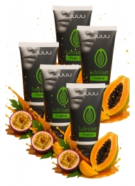 Набор из 5 съедобных лубрикантов JUJU со вкусом тропических фруктов - JuJu - купить с доставкой в Реутове
