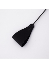 Стек с широким черным кожаным наконечником и металлической ручкой - 67 см. - Crazy Handmade - купить с доставкой в Реутове