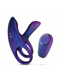 Фиолетовое эрекционное виброкольцо с клиторальной подушечкой Infinity Ignite - ONE DC B.V. - в Реутове купить с доставкой