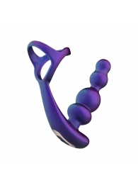 Фиолетовое эрекционное виброкольцо с анальной ёлочкой Stellar Force - ONE DC B.V. - в Реутове купить с доставкой