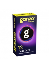 Презервативы с анестетиком для продления удовольствия Ganzo Long Love - 12 шт. - Ganzo - купить с доставкой в Реутове