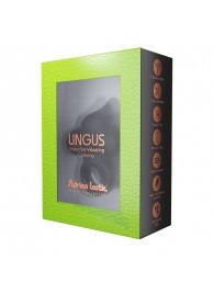 Черное эрекционное кольцо Lingus с вибрацией - Adrien Lastic - в Реутове купить с доставкой