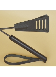 Черный кожаный стек «Сириус» - 60 см. - Sitabella - купить с доставкой в Реутове