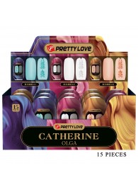 Набор из 15 мастурбаторов Catherine Olga - Baile - в Реутове купить с доставкой