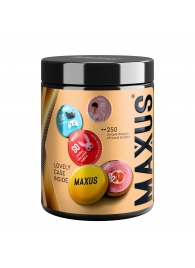 Точечные презервативы MAXUS 2000 Amazing Dots с железным кейсом - 15 шт. - Maxus - купить с доставкой в Реутове