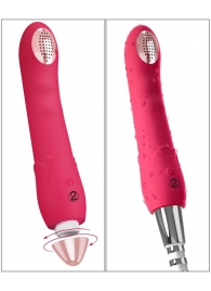 Малиновая насадка на душ с вибрацией Showers to orgasm - 20,1 см. - Orion - купить с доставкой в Реутове