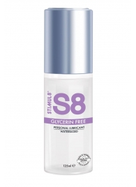 Лубрикант на водной основе S8 Glycerin Free без глицерина - 125 мл. - Stimul8 - купить с доставкой в Реутове