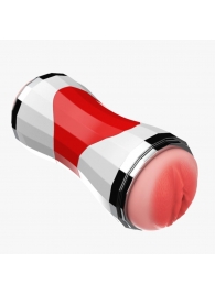 Двусторонний мастурбатор в колбе Power Grip Cup - вагина и ротик - Boys of Toys - в Реутове купить с доставкой