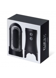 Набор Tenga Flip Zero Electronic Vibrotation: мастурбатор с вибрацией и устройство вращения - Tenga - в Реутове купить с доставкой