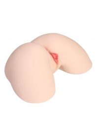 Мастурбатор-полуторс с двойным слоем материала Jenny Onahole Real Hips - KOKOS - в Реутове купить с доставкой